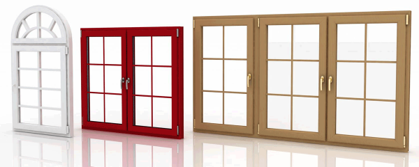 فروش عمده پنجره یو پی وی سی رنگی با پایین ترین قیمت